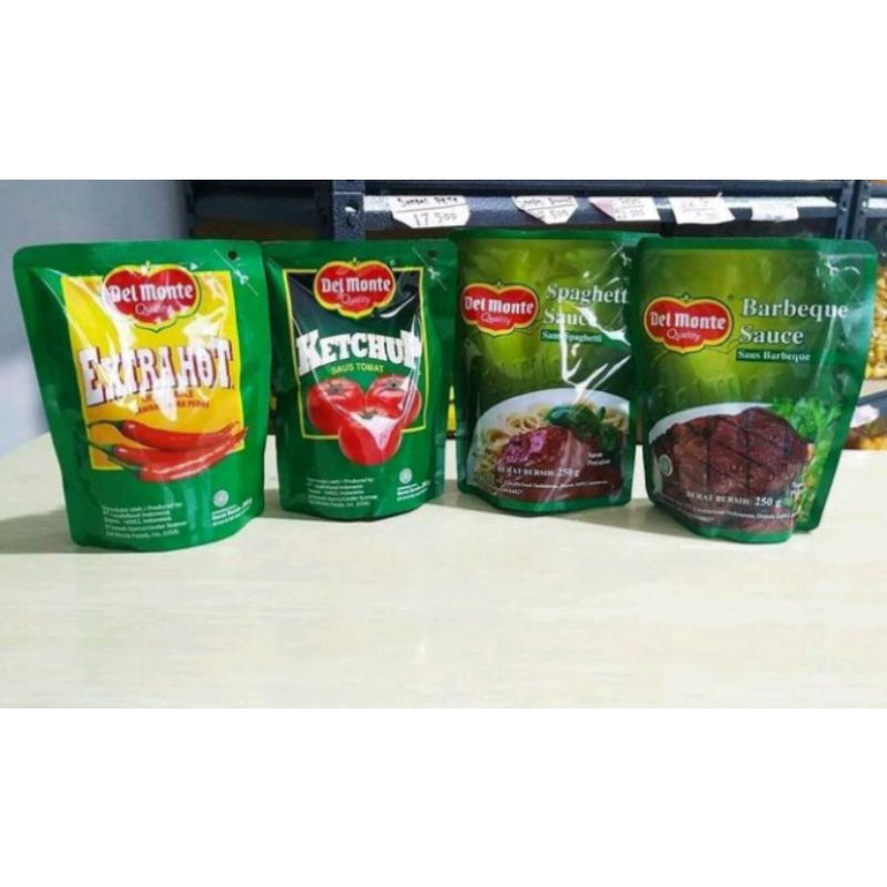 

Delmonte Sauce all varian (Kemasan pouch)