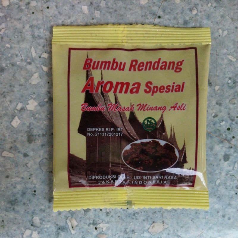 Bumbu Rendang Aroma Spesial Minang Asli