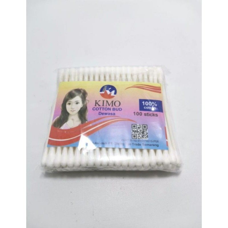 Cotton Bud Pembersih Telinga ukuran dewasa 100 40