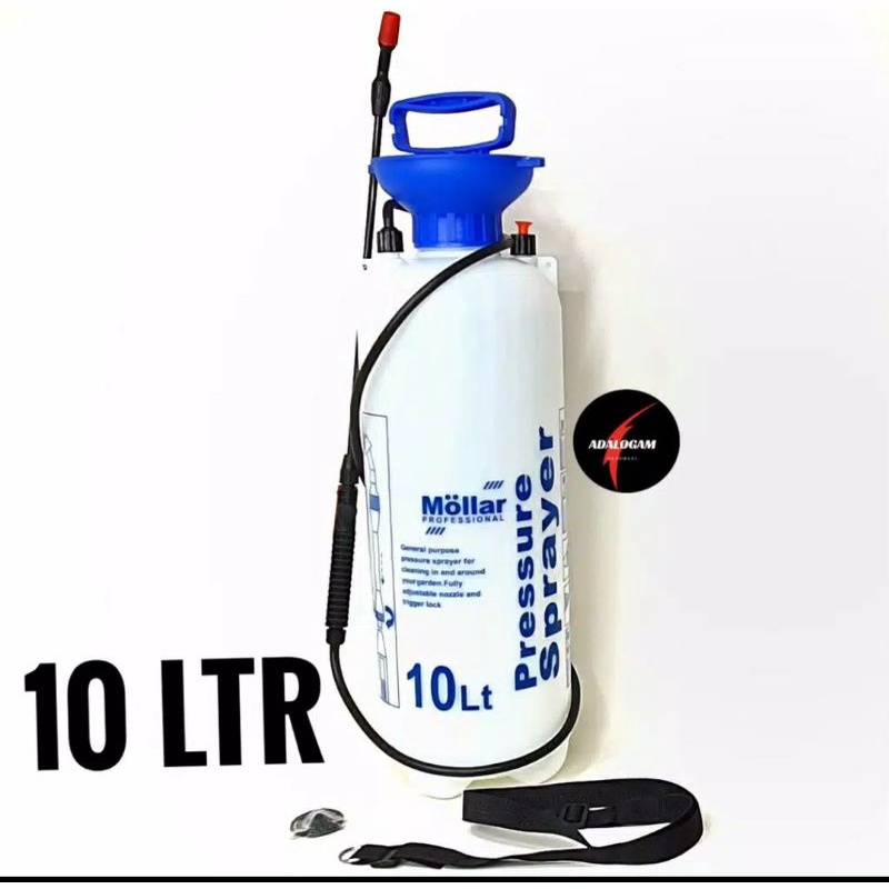 Mollar Pressure Sprayer 10 Liter - Alat Penyemprot Tanaman Hama