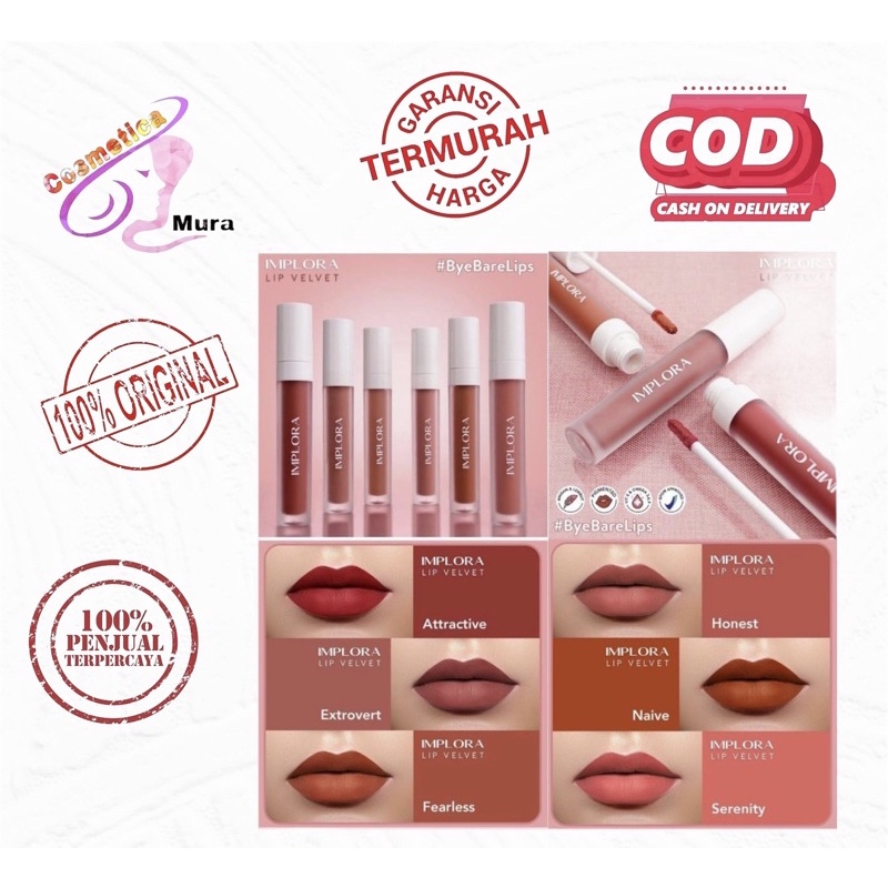 implora lip velvet ~ lipcream velvet implora ~ lipvelvet implora