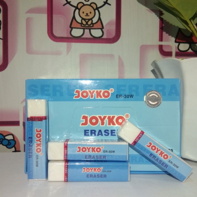 

PENGHAPUS/ STIP/ JOYKO ERASER ER -30/PUTIH