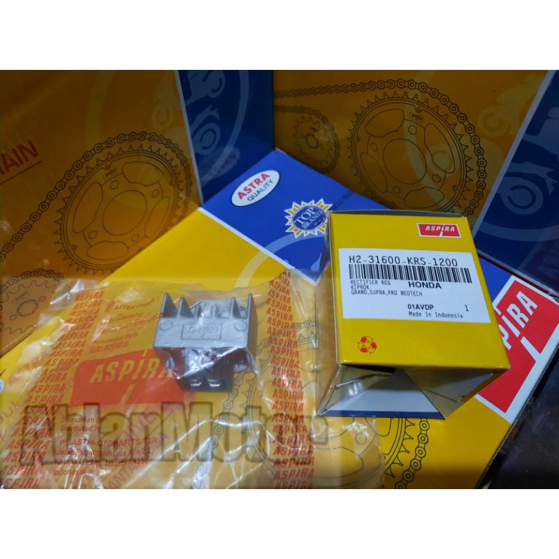 Kiprok Aspira  Astra KRS Grand,Supra,Megapro  neotech/Kiprok Megapro  Neotech/Regulator murah Grand