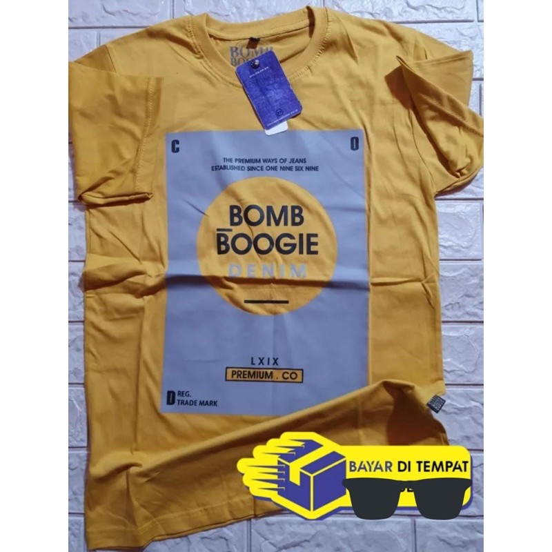 kaos pria bombBoogie