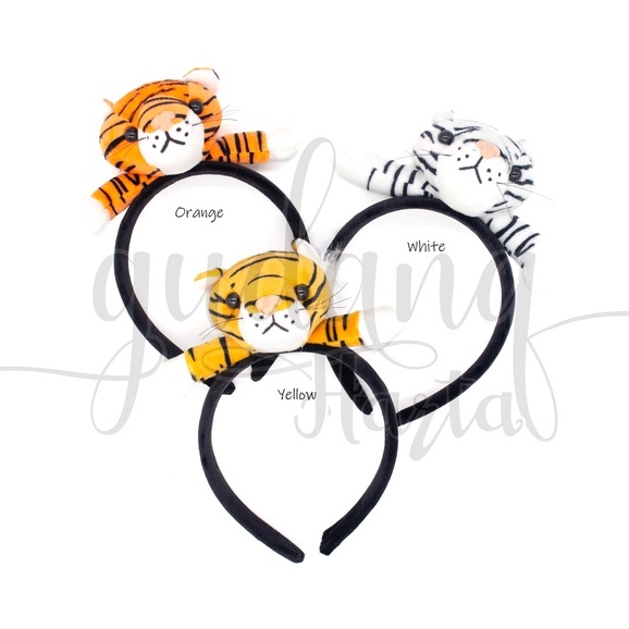 Bando Anak Remaja Hi Tiger Bandana Motif Macan Kumis Lucu GH 211112