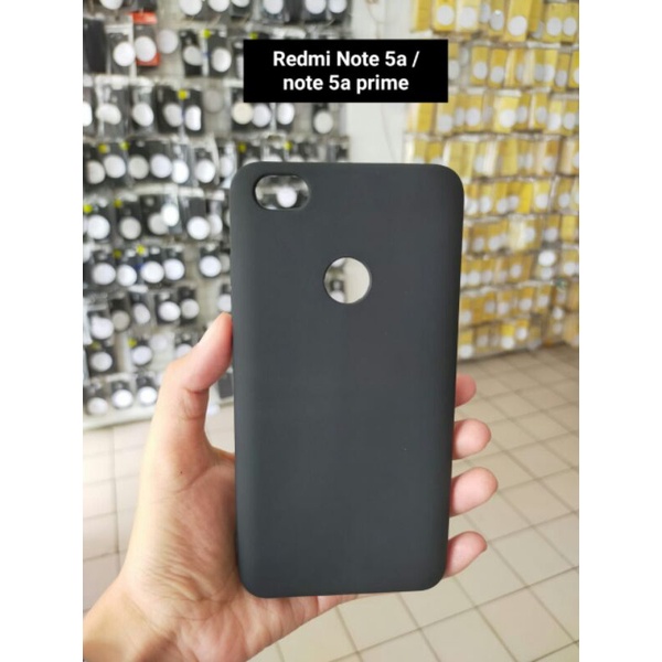 CASE BLACK XIAOMI REDMI NOTE 5A / Note 5A PRIME