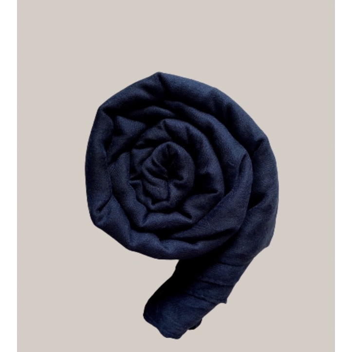 DUBAI SHAWL/ PASHMINA DUBAI ALA SHIREEENZ by KOKOMI~-Navy blue