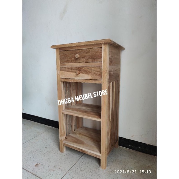 Nakas Jati Meja Dapur Meja Sudut Nakas Kayu Jati Meja Dispenser Kayu Jati