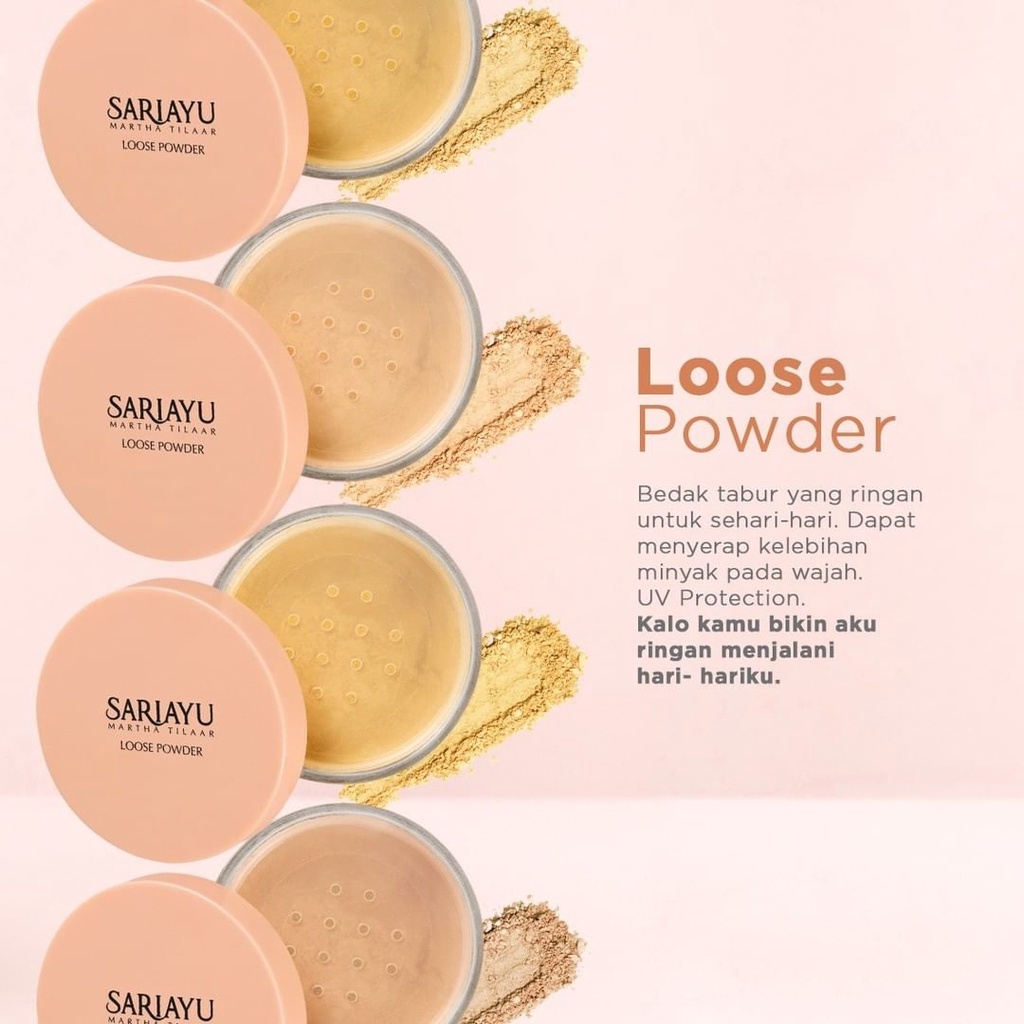 Sariayu Loose Powder 14 gr / Sariayu Bedak Tabur