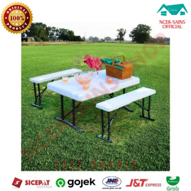 krisbow meja lipat dan bangku