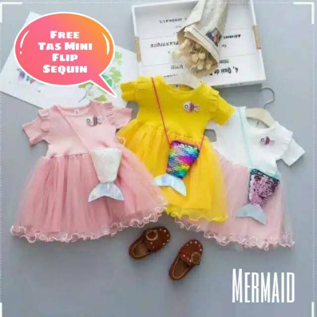 Dress Import Cantik Anak Perempuan 6 Bulan - 3 Tahun Bayi Baby Cewek Baju Pesta Rok Tutu Gaun Impor