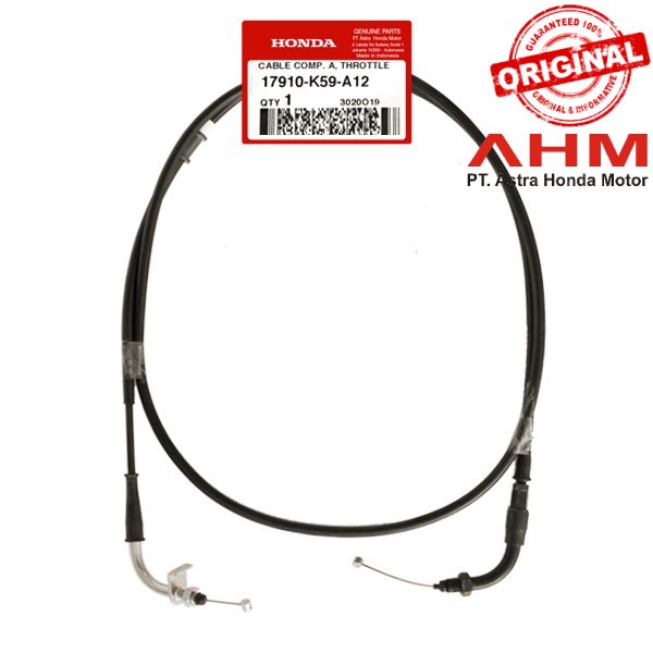 º kabel gas A atas vario 125 150 LED 17910k59a12