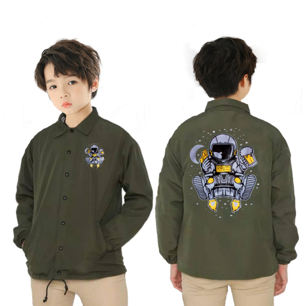 jaket coach anak ASTRONOT SIZE ANAK 5-8 TAHUN