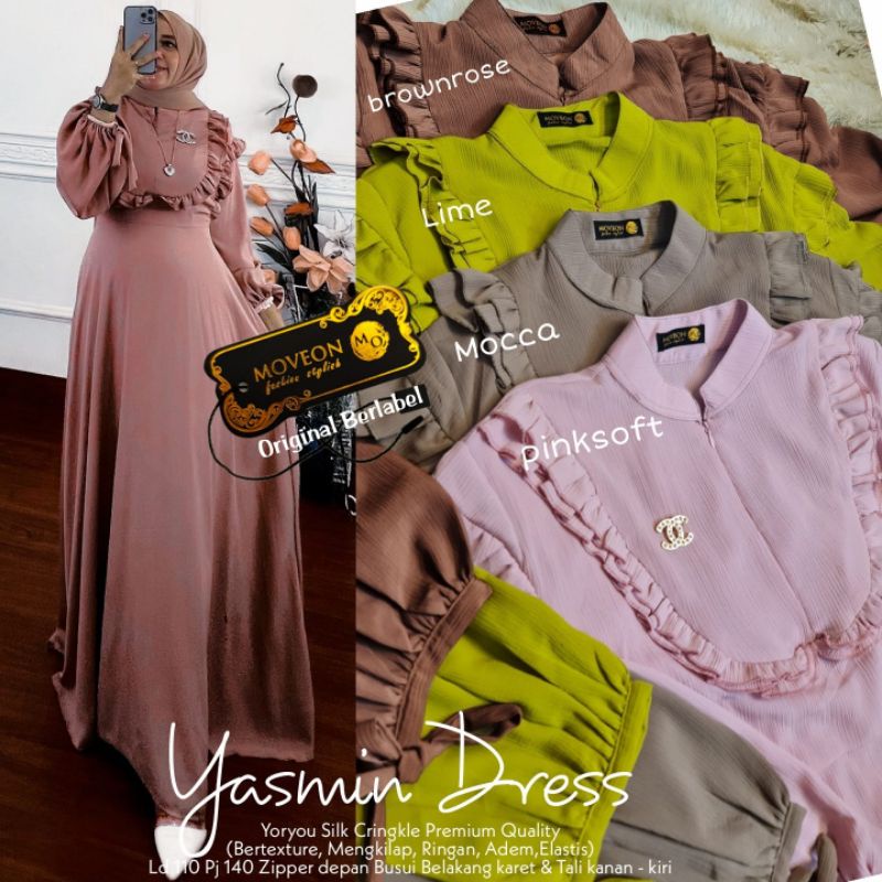 Yasmine Dress By Moveon