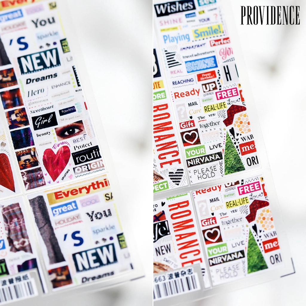 Providence Newspaper Patterns Nail Sticker Ultra Thin Back Glue Nail Foil Sticker Vintage Newspaper Transfer for Manicure