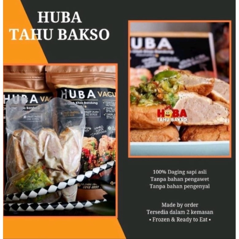 

HUBA TAHU BAKSO OLEH OLEH BANDUNG FROZEN FOOD PACKING VAKUM