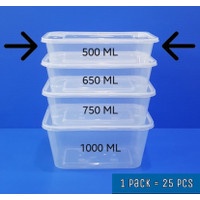 THINWALL OVEN SAFE FOOD CONTAINER BOX TEMPAT MAKANAN PLASTIK SERBAGUNA