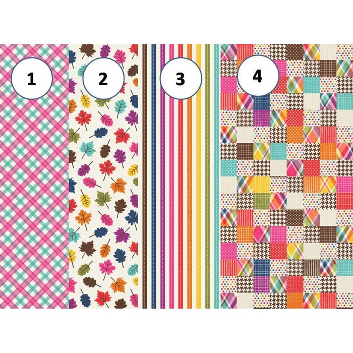 

Kertas Scrapbook - October Day Design