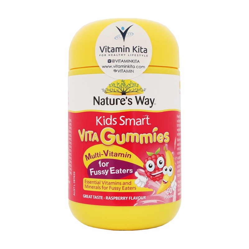 Nature's Way VitaGummies Multi-Vitamin for Fussy Eaters (60 gummies)