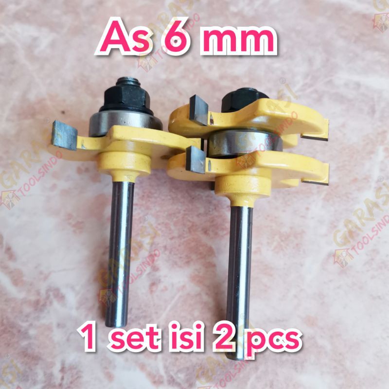 mata profil sambung kayu mata bor router kayu tongue and groove mata ruter lidah kayu