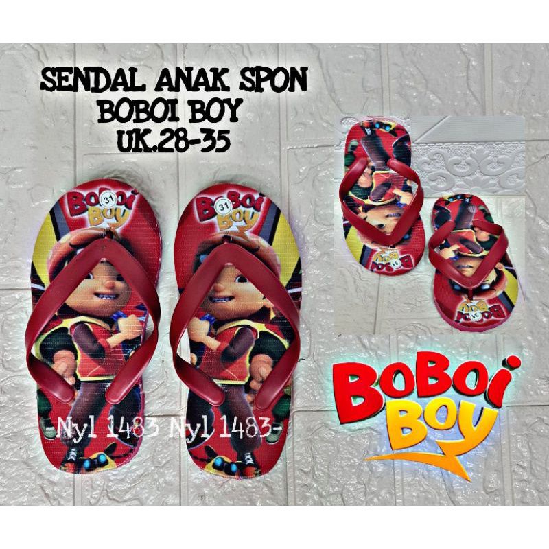 SENDAL ANAK/SENDAL SPON/SENDAL ANAK KARAKTER TERBARU MURAH