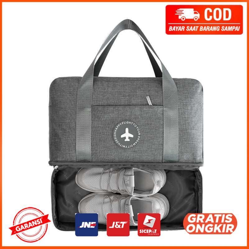 Tas Duffel Jinjing Wanita Travel Handbag Bag B0127