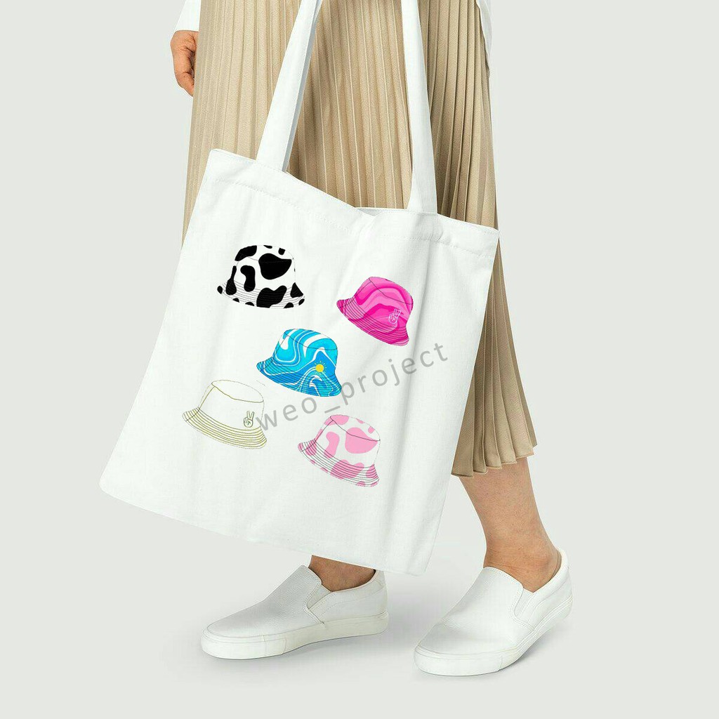 TOTE BAG KANVAS / TOTE BAG WANITA / TOTE BAG UNIK