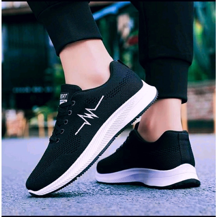 Sepatu Pria Sneakers Pria Sepatu Jogging Pria Sepatu Olahraga Pria Wanita Sepatu Kekinian
