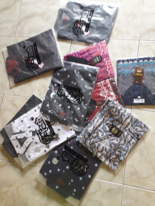 Trolis Baju Kemeja Batik Pria Cowok Lengan Panjang Batik Pekalongan Promo59batik Trolistore