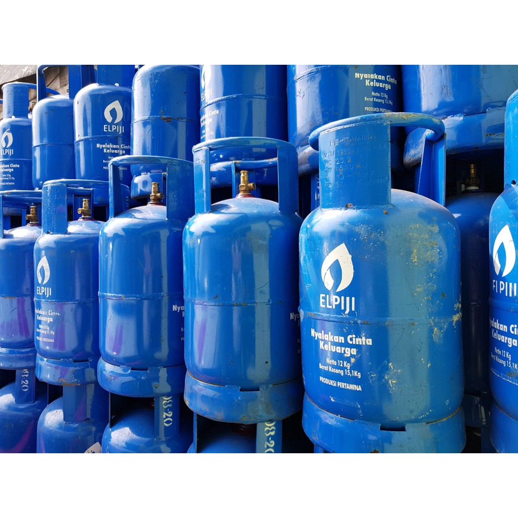 TABUNG GAS ELPIJI 12 KG KOSONG BIRU