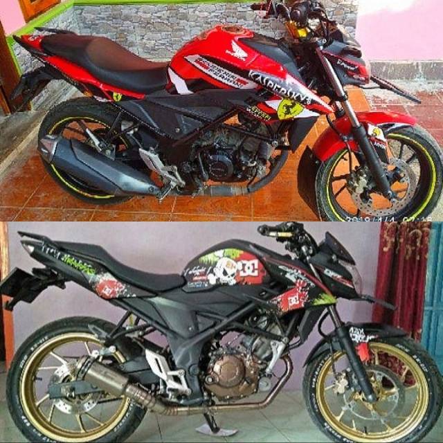 Striping New Cb150r Cb 150 R All Variasi Honda Sticker Lis Motor