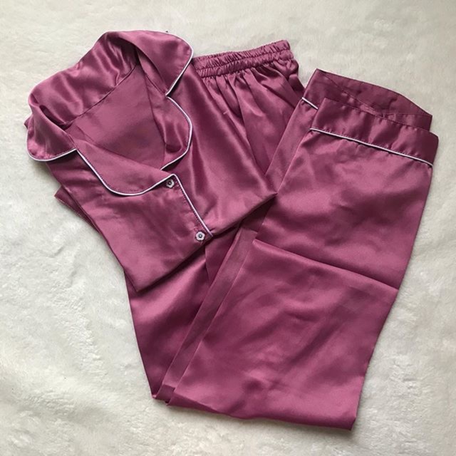 pink salem satin