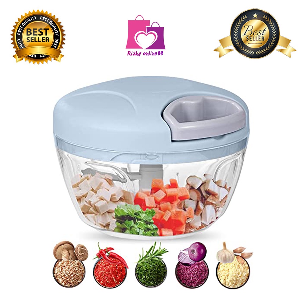 rizkyonloine88 mini food chopper blender bumbu manual / speedy choper mini blender bumbu U128