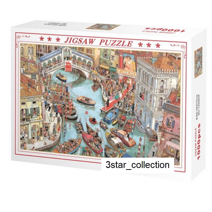 Puzzle 1000 Pcs Jigsaw Puzzle Ukuran Besar 50 X 75 Cm Besar