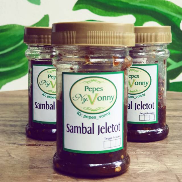 

Sambal Jeletot Pepes Ny.Vonny