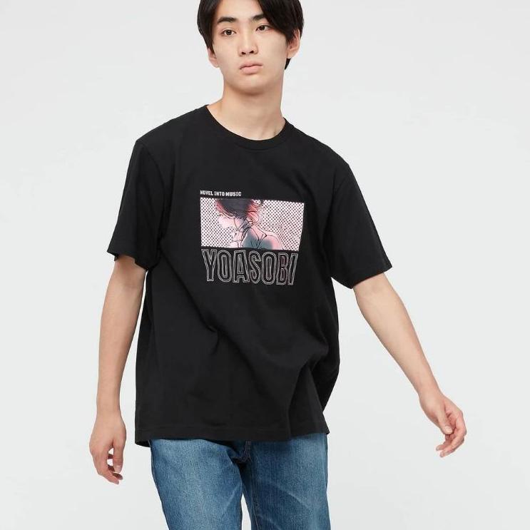 [KODE PRODUK TLGME5471] kaos uniqlo yoasobi kaos ut x yoasobi premium mirror 1:1 (full tag dan label