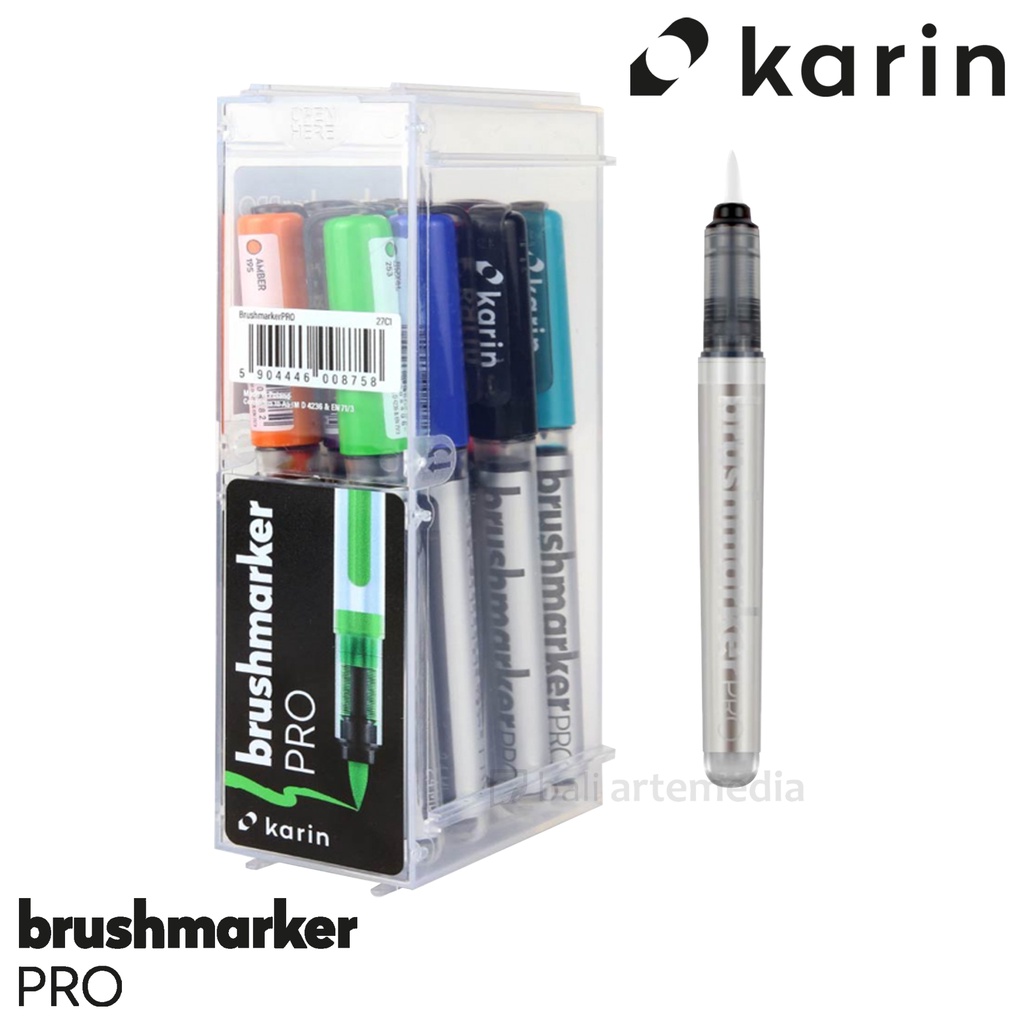 

Karin BrushMarker PRO 11pcs "Basic Colour + Blender