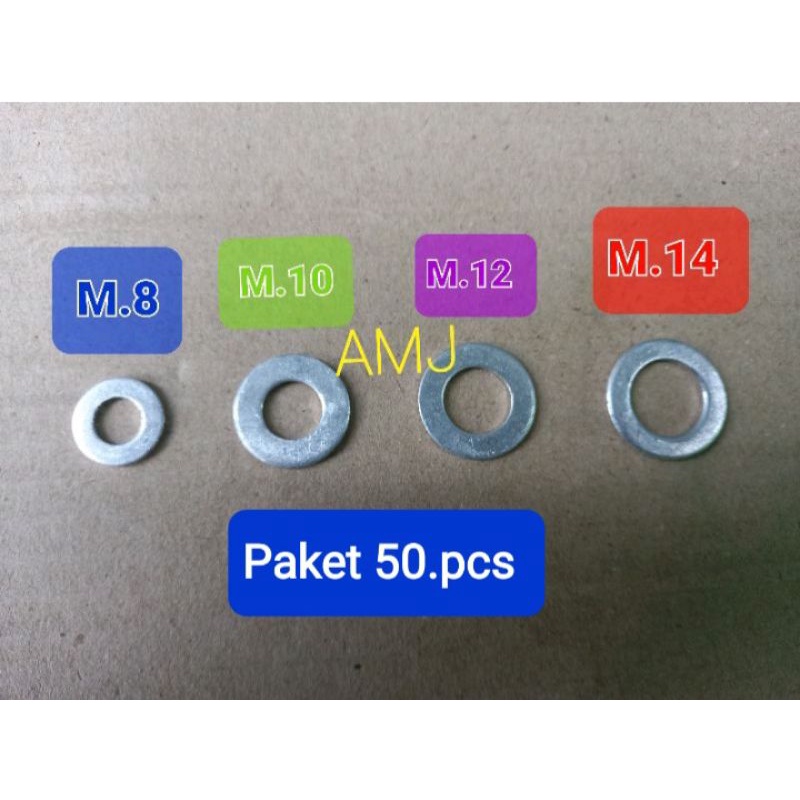 Ring Tap Oli Aluminium M.8 M.10 M.12 M.14