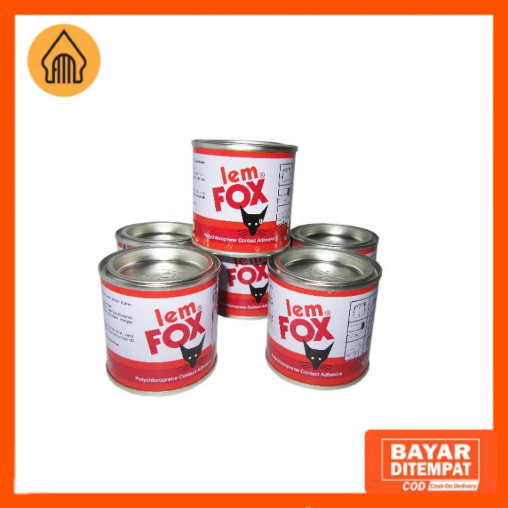 

Lem Fox Kuning / Kaleng 70 Gram / Lem sepatu, sandal