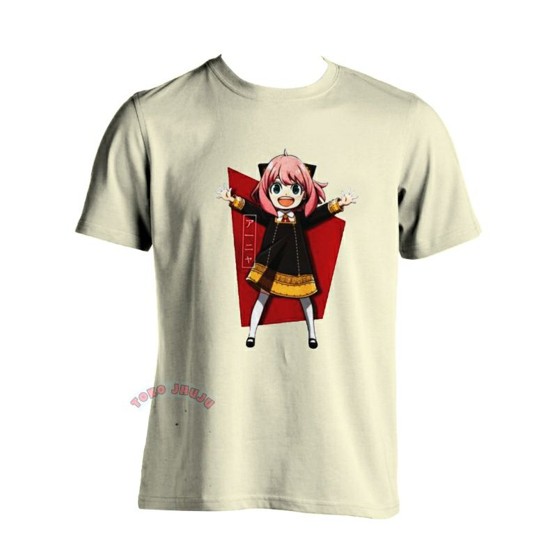 Baju Kaos Anime Spy X Family ANYA FORGER 1 print DTF