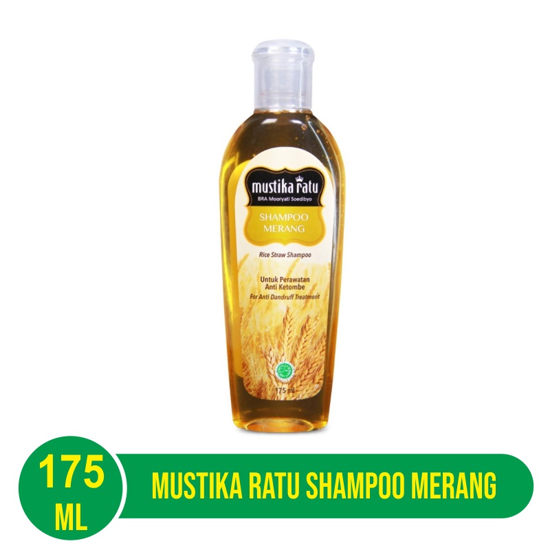 Mustika Ratu Shampoo Merang 175 Ml