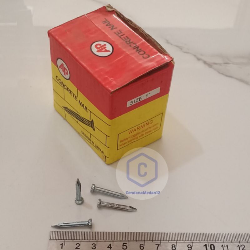 AP Paku Beton Putih 1 inch