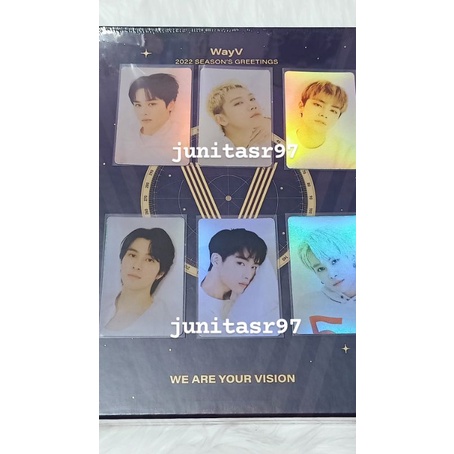 [ READY ] WayV Season greeting 2022 aladin / Mini Collecting Book NCT 2020 Make A Wish / Back To Sch