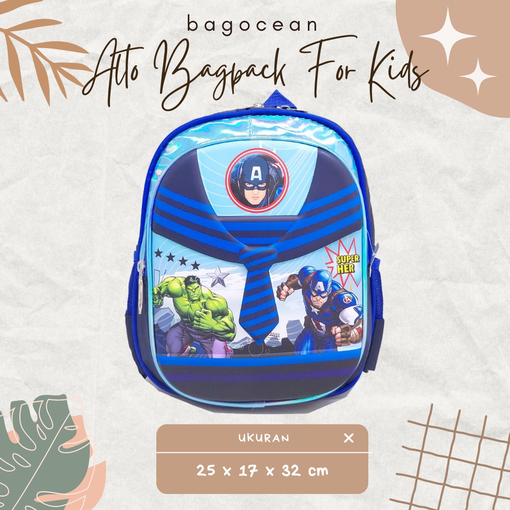 Tas Anak Alto Cowok karakter animasi TIMBUL MURAH / ALTO Tas Anak Cowok ORIGINAL / Ransel Anak Laki-laki Alto EMBOSS TIMBUL / Tas Anak Sekolah SD ALTO Karakter Animasi TIMBUL / Tas Anak Alto LAKI - LAKI KARAKTER SUPERHERO TIMBUL MURAH / Ransel ALTO ANAK