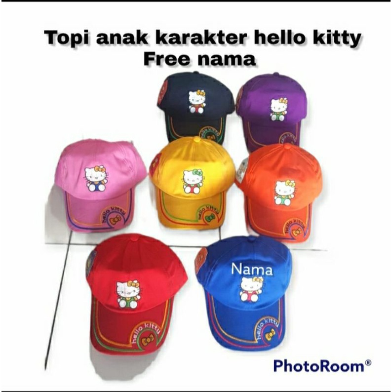 TOPI ANAK HELLO KITY