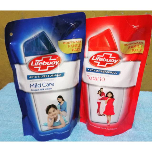 Lifebuoy pouch 450ml. Exp 12/2020