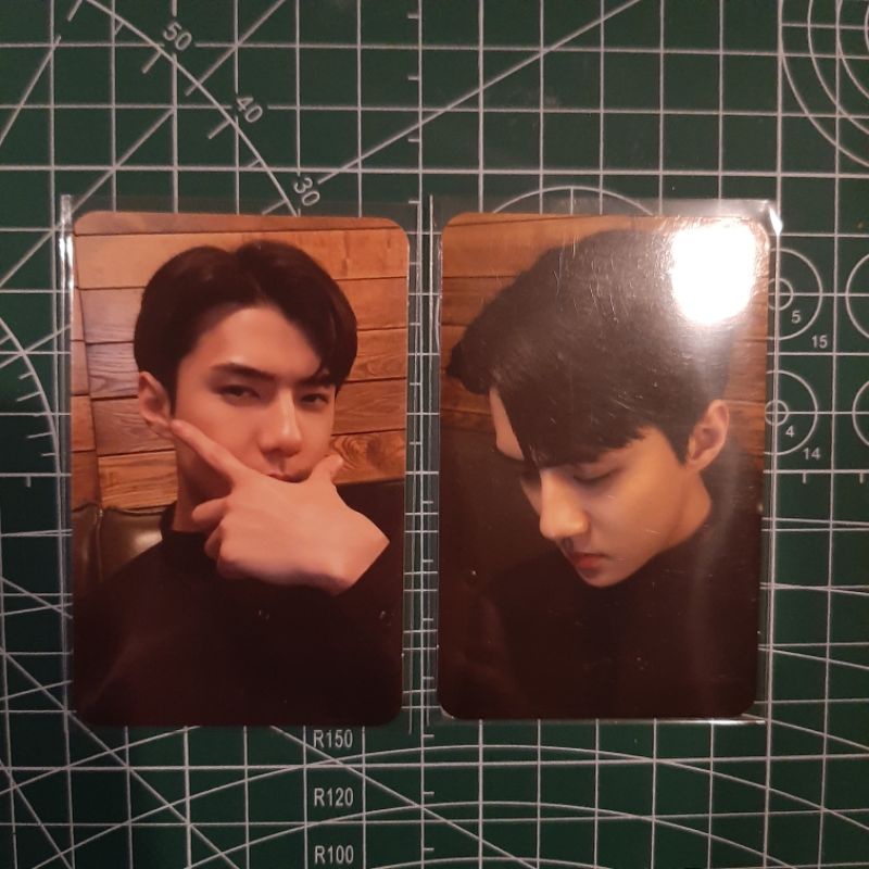 Photocard Sehun exo - pc ace kit acekit set
