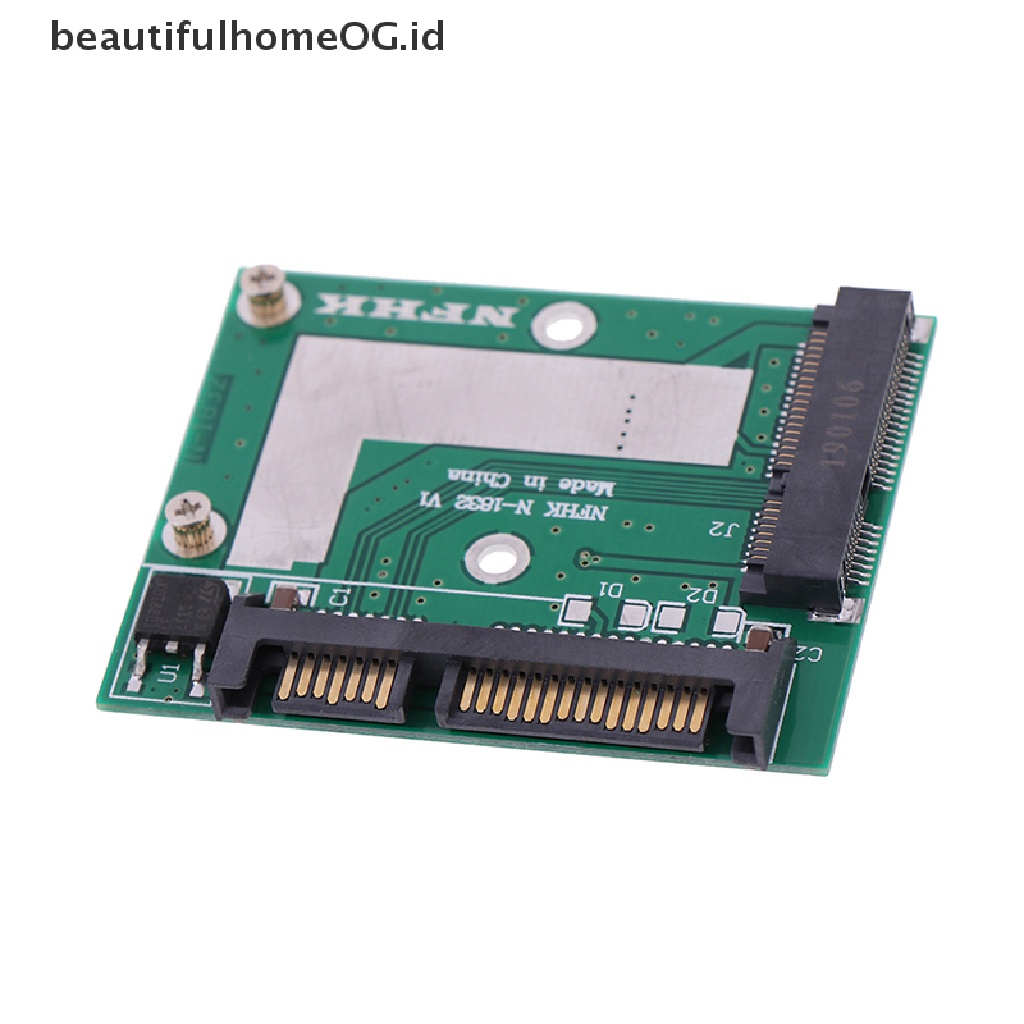 Papan Modul adapter converter card mini pcie ssd to 2.5 '' SATA 6.0gps