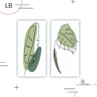 Hiasan Dinding Leaves Rustic 1 Set Wall Decor Home Decor