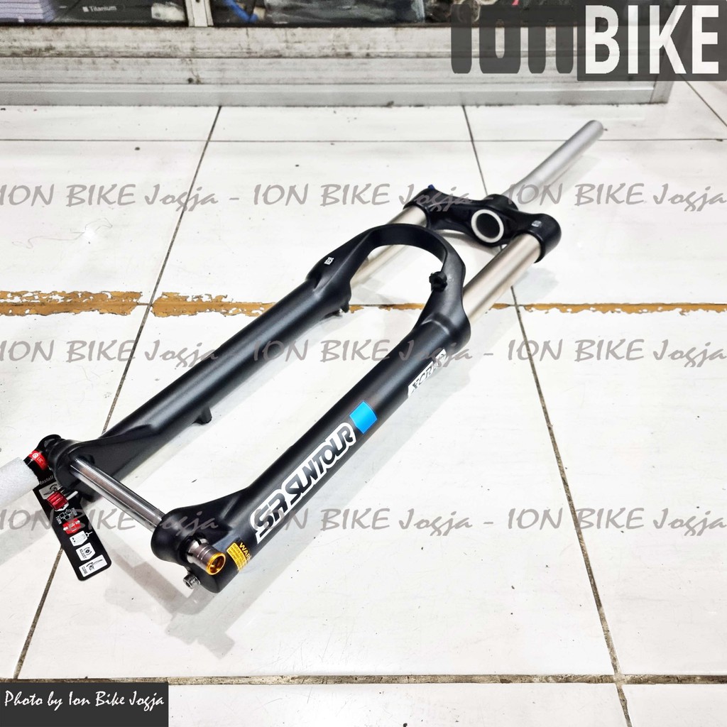 fork 27.5 suntour XCR 34 air TA boost Travel 140 - sepeda MTB Oversize  XCR34 15x110 15 x 110 lock